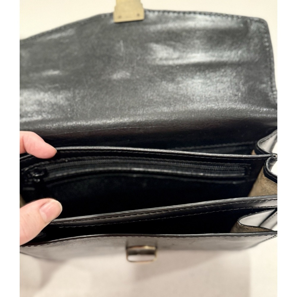 Toscanino Italian Leather Women's Crossbody Purse Bag Clutch - Picture 11 of 16